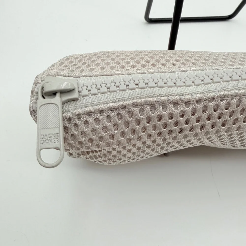 Dagne Dover Air Mesh Pouch Set‎ Grey Ash Travel Tech Organizer Small Cylinder